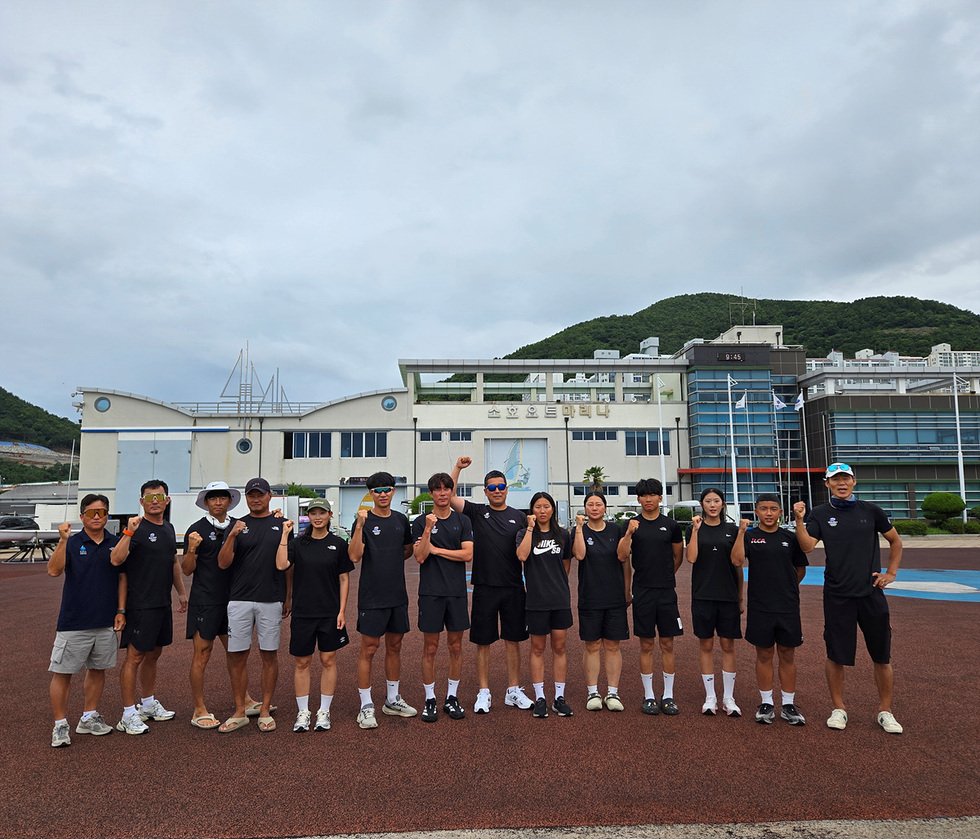 2-1 대한민국·태국 요트 국가대표팀, 여수시에서 전지훈련.jpg